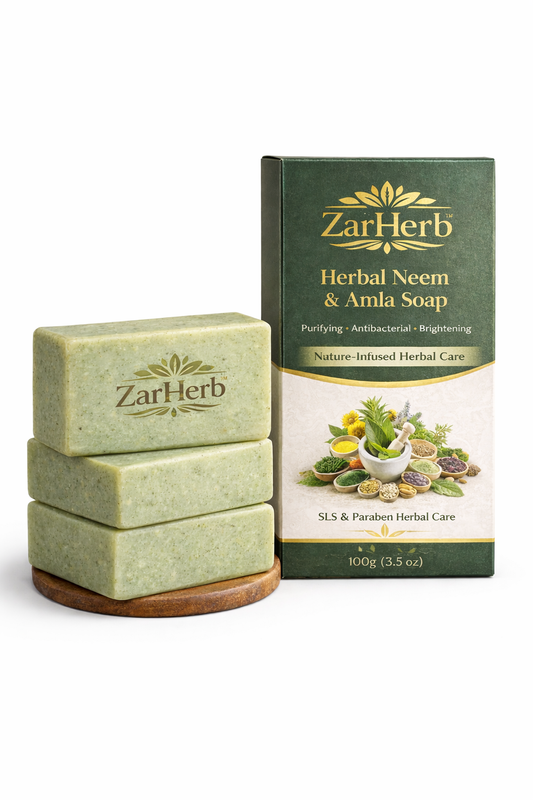 ZarHerb™ Herbal Neem &amp; Amla Soap